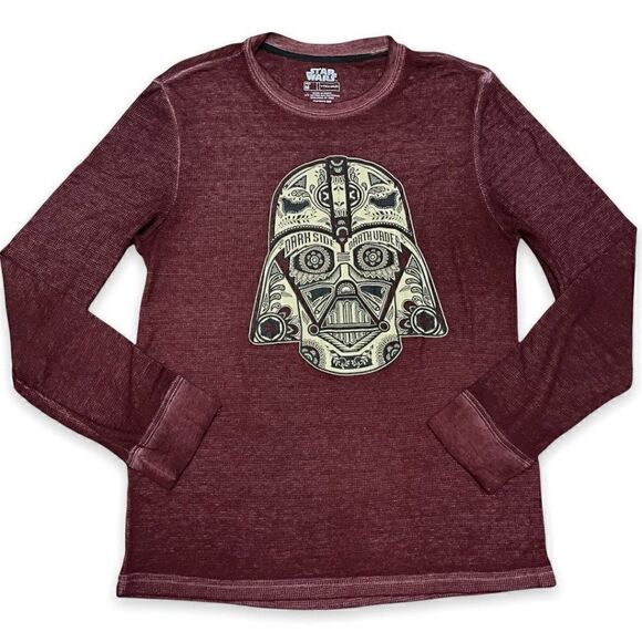 Star Wars Darth Vader Skull Long Sleeve Shirt - Picture 1 of 9
